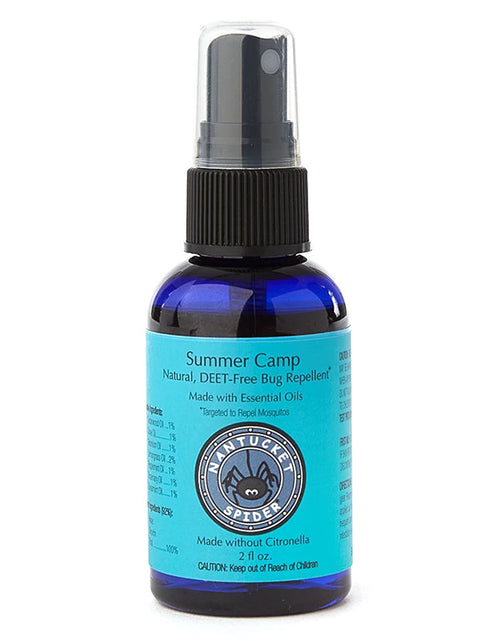 Load image into Gallery viewer, Summer Camp Bug Repellent Spray for Kids by Nantucket Spider &amp; Nantucket Footprint
