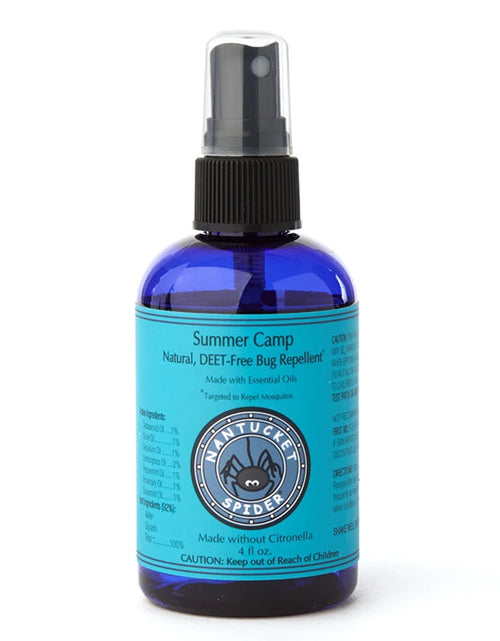 Load image into Gallery viewer, Summer Camp Bug Repellent Spray for Kids by Nantucket Spider &amp; Nantucket Footprint
