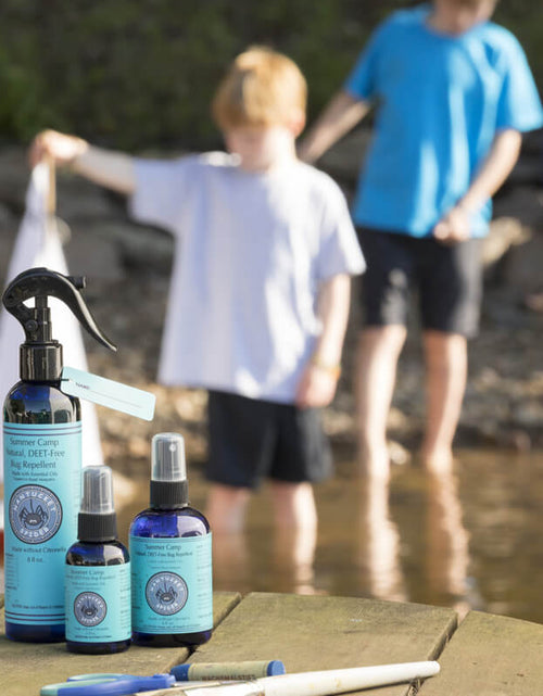Load image into Gallery viewer, Summer Camp Bug Repellent Spray for Kids by Nantucket Spider &amp; Nantucket Footprint
