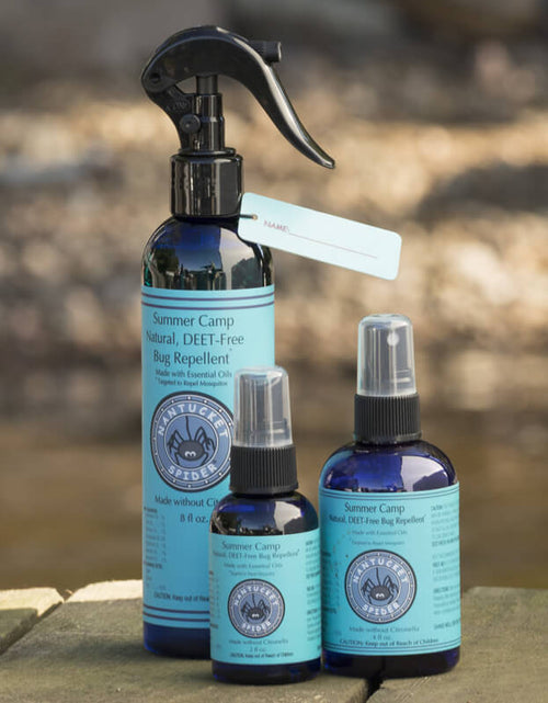 Load image into Gallery viewer, Summer Camp Bug Repellent Spray for Kids by Nantucket Spider &amp; Nantucket Footprint
