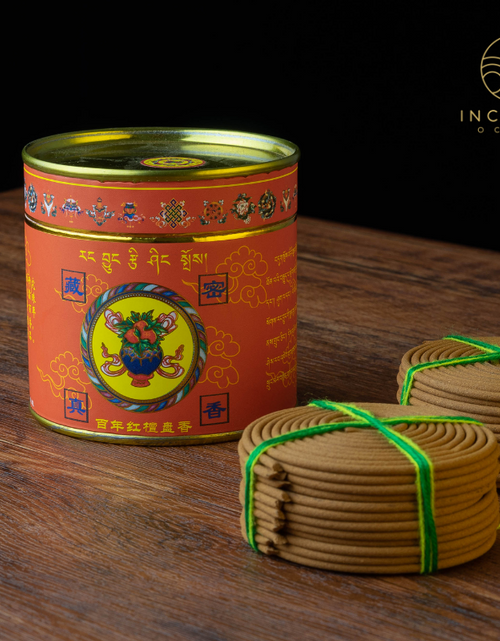 Load image into Gallery viewer, Natural Tibetan Herbal Coils by incenseocean
