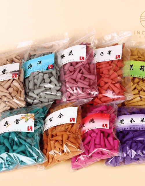 Load image into Gallery viewer, Natural Incense Cones by incenseocean

