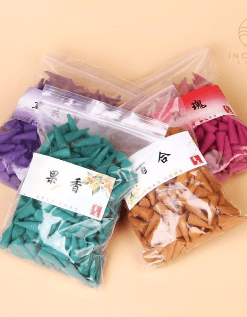 Load image into Gallery viewer, Natural Incense Cones by incenseocean
