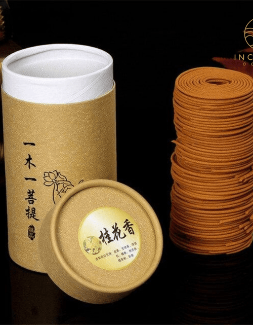 Load image into Gallery viewer, Natural Sandalwood Incense Coils (120 coils per package) by incenseocean
