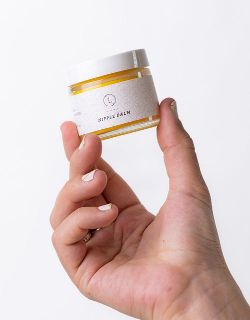 Load image into Gallery viewer, Natural Breastfeeding Nipple Balm, Vegan Nipple Salve by Lizush
