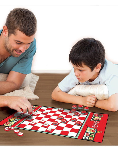 Load image into Gallery viewer, Coca-Cola Checkers Board Game by MasterPieces Puzzle Company INC
