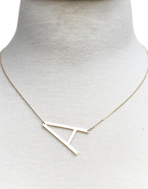 Load image into Gallery viewer, Monogram Collection Initial Necklace by Ellisonyoung.com
