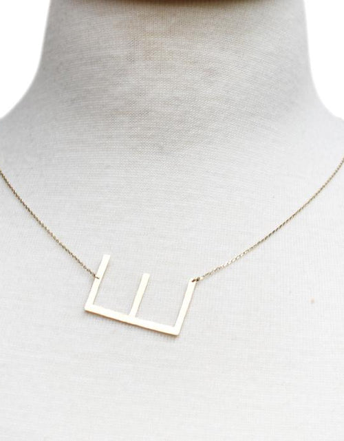 Load image into Gallery viewer, Monogram Collection Initial Necklace by Ellisonyoung.com
