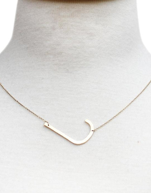Load image into Gallery viewer, Monogram Collection Initial Necklace by Ellisonyoung.com
