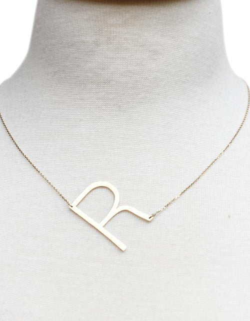 Load image into Gallery viewer, Monogram Collection Initial Necklace by Ellisonyoung.com
