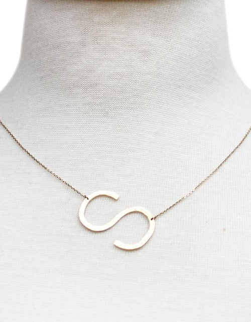 Load image into Gallery viewer, Monogram Collection Initial Necklace by Ellisonyoung.com
