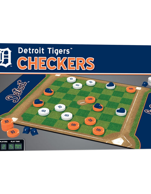 Load image into Gallery viewer, Detroit Tigers Checkers Board Game by MasterPieces Puzzle Company INC
