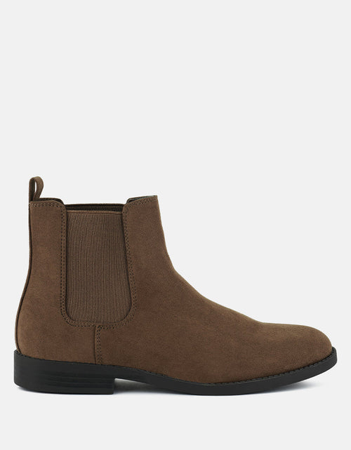 Load image into Gallery viewer, nitro micro suede chelsea boots by London Rag
