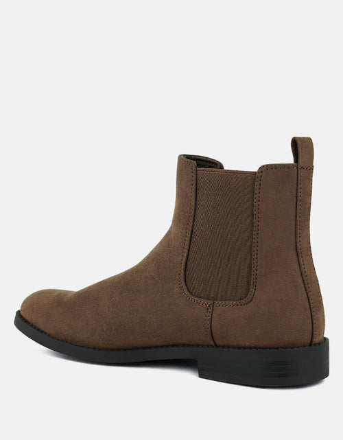 Load image into Gallery viewer, nitro micro suede chelsea boots by London Rag
