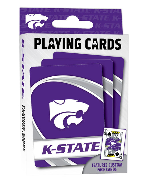 Load image into Gallery viewer, Kansas State Wildcats Playing Cards - 54 Card Deck by MasterPieces Puzzle Company INC
