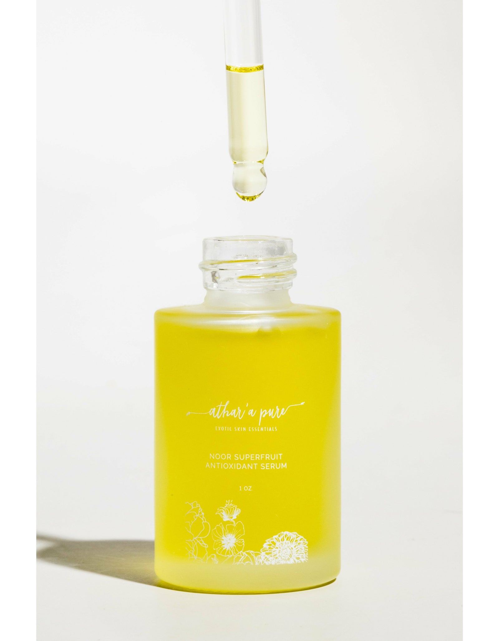Noor Superfruit Antioxidant Facial Serum (100% Natural, Vegan, Organic) by Athar'a Pure