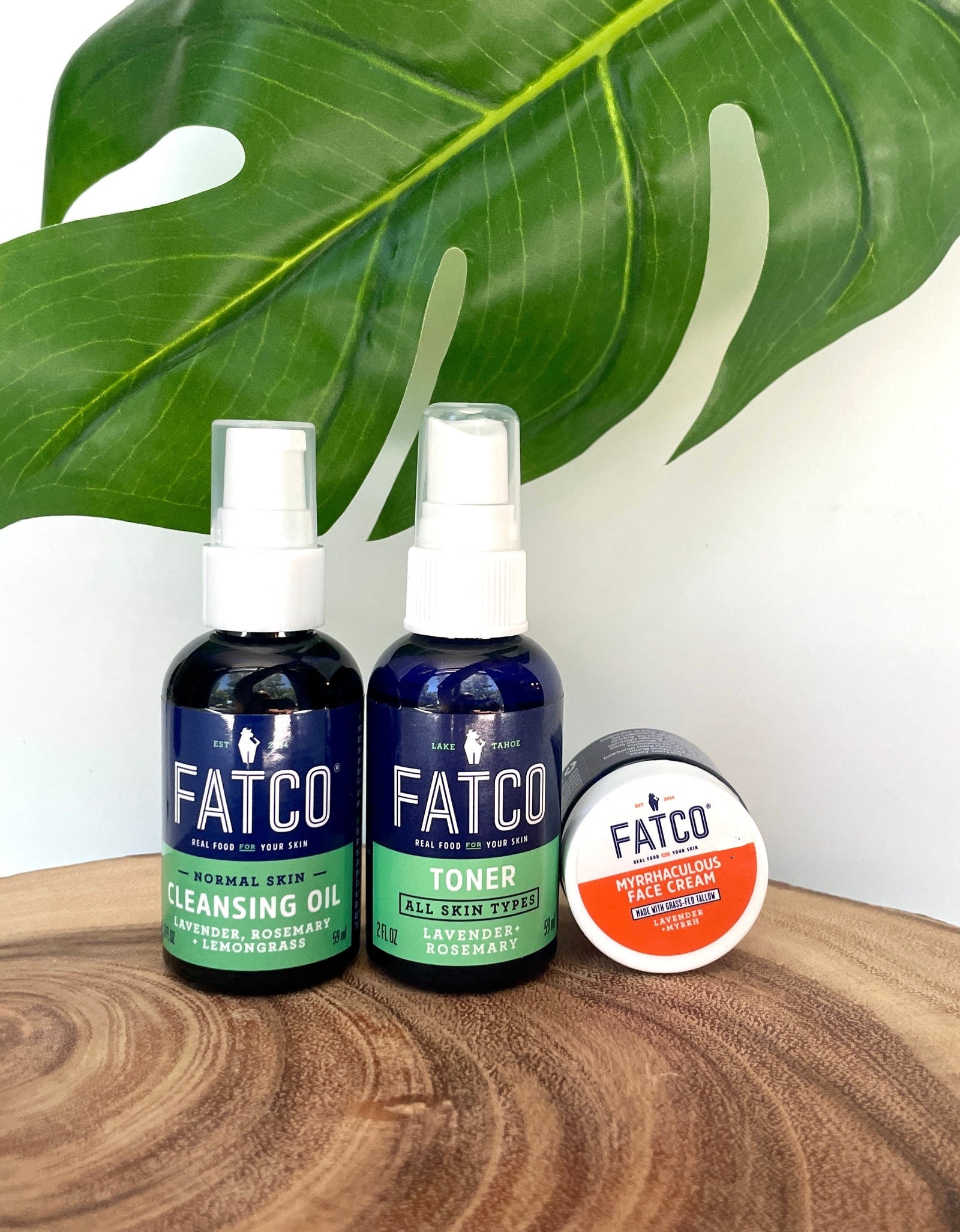 Facial Skincare Basics | Travel Size, Normal/Combo Skin by FATCO Skincare Products