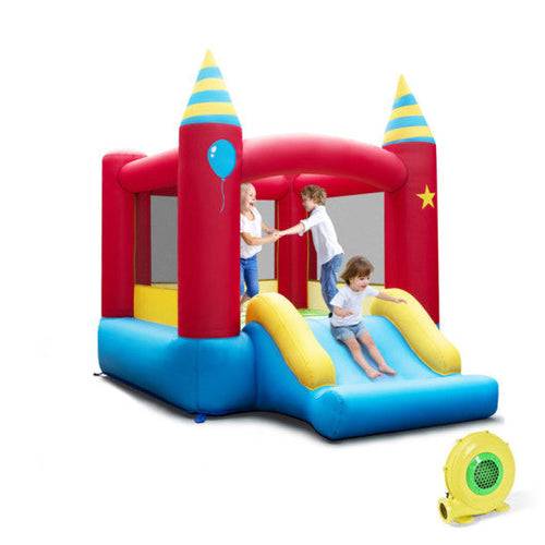 Load image into Gallery viewer, Inflatable Kids Bounce Castle with 480W Blower
