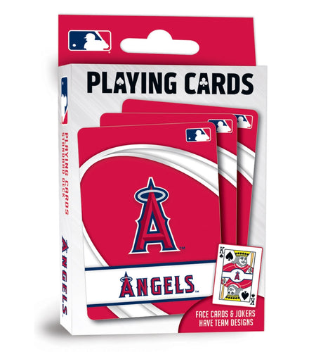 Los Angeles Angels Playing Cards - 54 Card Deck by MasterPieces Puzzle Company INC