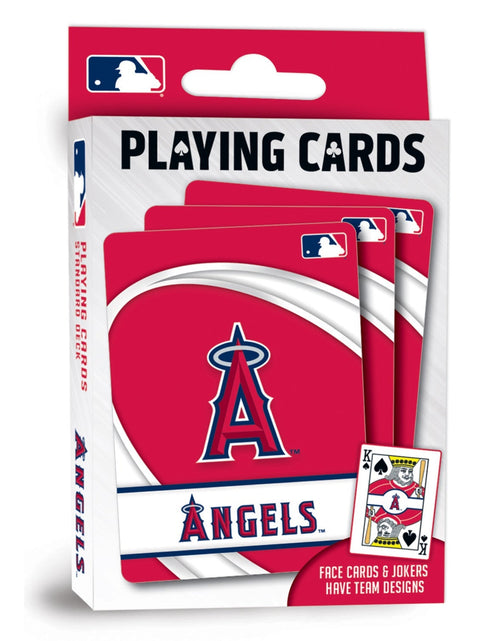 Load image into Gallery viewer, Los Angeles Angels Playing Cards - 54 Card Deck by MasterPieces Puzzle Company INC

