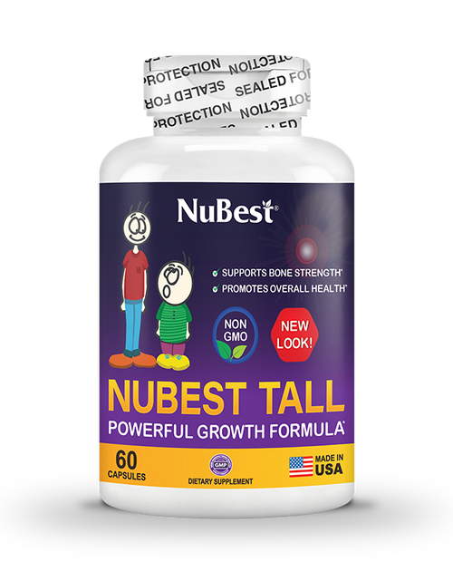 Load image into Gallery viewer, NuBest Tall, Powerful Growth for Kids &amp; Teens (5+), Non-Milk Drinkers, 60 Capsules by NuBest Nutrition®

