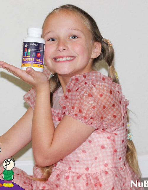 Load image into Gallery viewer, NuBest Tall, Powerful Growth for Kids &amp; Teens (5+), Non-Milk Drinkers, 60 Capsules by NuBest Nutrition®
