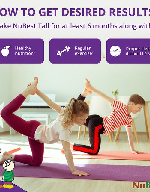 Load image into Gallery viewer, NuBest Tall, Powerful Growth for Kids &amp; Teens (5+), Non-Milk Drinkers, 60 Capsules by NuBest Nutrition®
