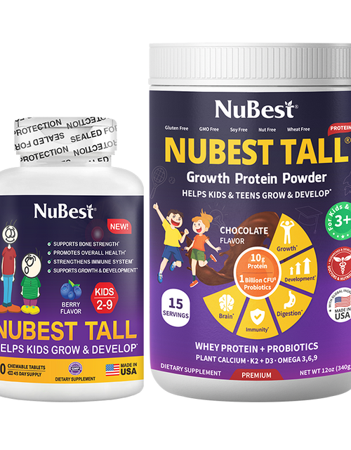 Load image into Gallery viewer, Tall Kids &amp; Pro Duo by NuBest Nutrition®
