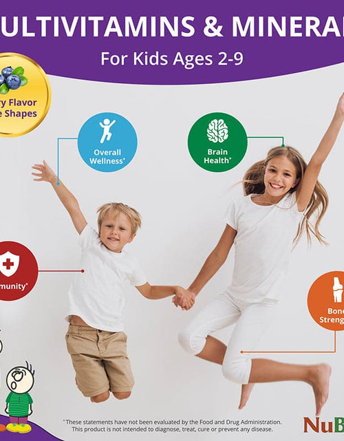 Load image into Gallery viewer, NuBest Tall Kids, Multivitamins, Berry Flavor, Ages 2-9, 90 Chewables by NuBest Nutrition®
