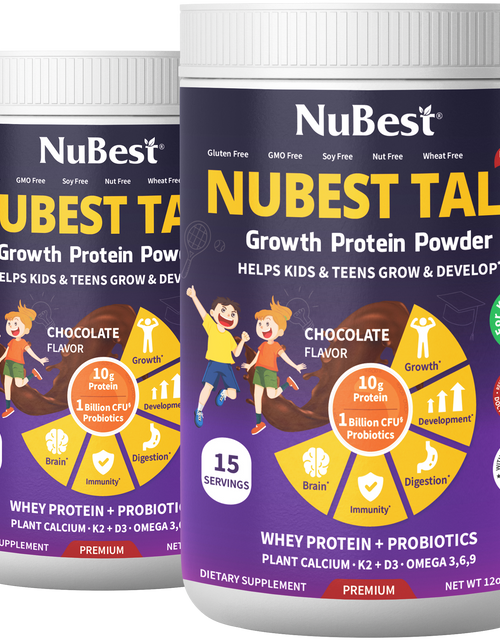 Load image into Gallery viewer, NuBest Tall Protein, Chocolate Shake, 15 servings by NuBest Nutrition®
