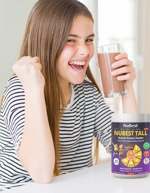 Load image into Gallery viewer, NuBest Tall Protein, Chocolate Shake, 15 servings by NuBest Nutrition®
