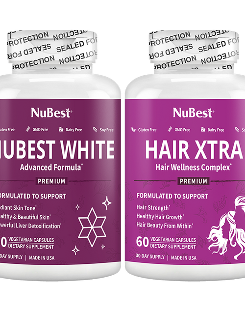 Load image into Gallery viewer, White &amp; Hair Duo by NuBest Nutrition®
