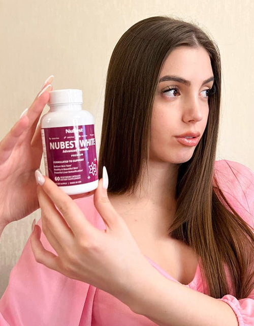 Load image into Gallery viewer, NuBest White, Skin Brightening Formula, 60 Vegan Capsules by NuBest Nutrition®
