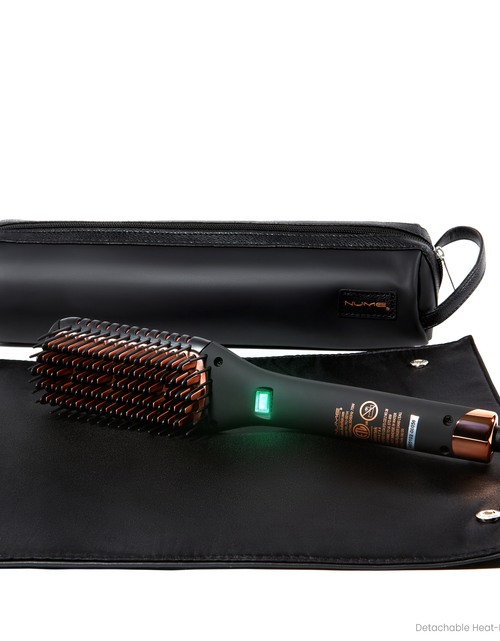 Load image into Gallery viewer, NuMe Straightening Heat Brush by NuMe
