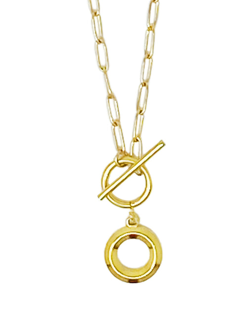 Load image into Gallery viewer, Modern Classic Initial Necklace by Ellisonyoung.com
