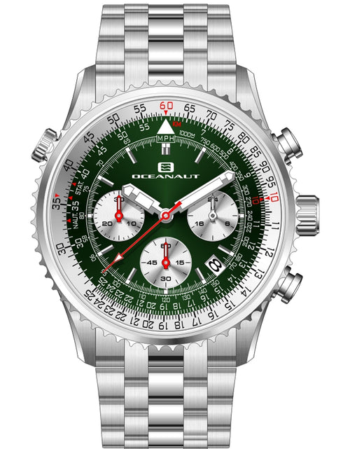 Load image into Gallery viewer, Oceanaut Men's Flight Green Dial Watch - OC0123 by Balec Group
