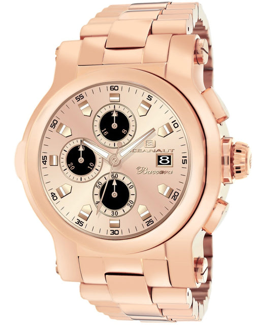 Load image into Gallery viewer, Oceanaut Men's Baccara XL Rose Gold Dial Watch - OC0825 by Balec Group
