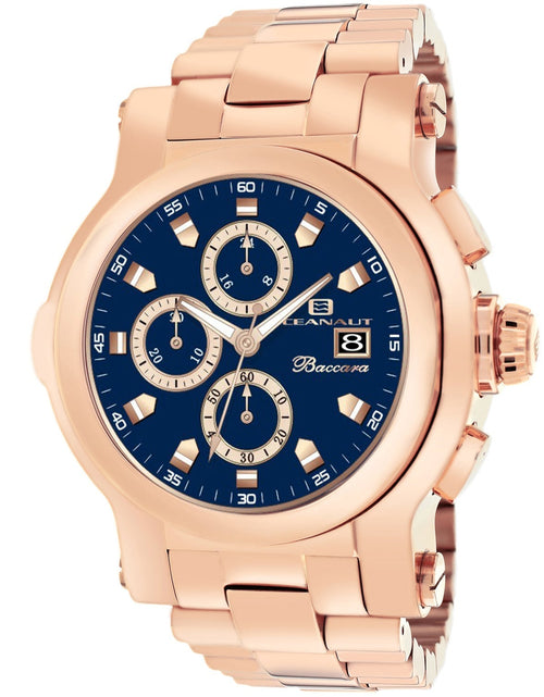 Load image into Gallery viewer, Oceanaut Men's Baccara XL Navy Blue Dial Watch - OC0826 by Balec Group
