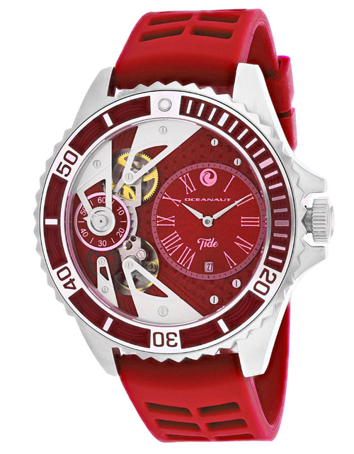 Load image into Gallery viewer, Oceanaut Men's Tide Red Dial Watch - OC0993 by Balec Group
