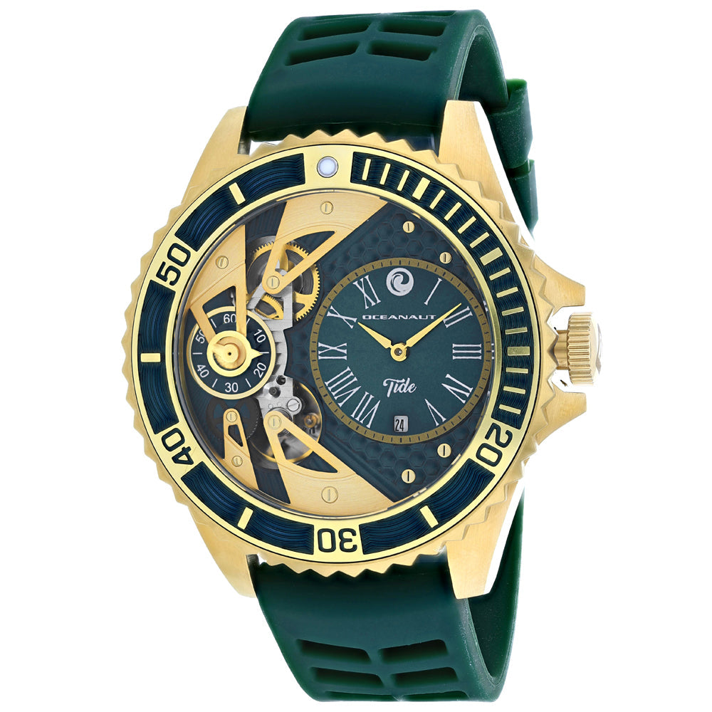 Oceanaut Men's Tide Green Dial Watch - OC0995 by Balec Group