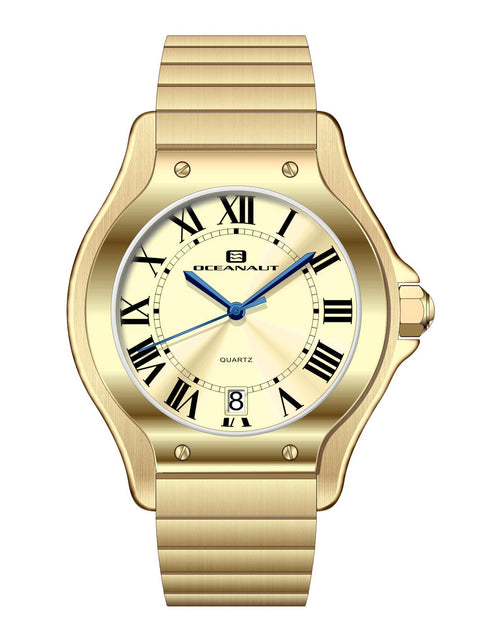 Load image into Gallery viewer, Oceanaut Women's Rayonner Gold Dial Watch - OC1293 by Balec Group
