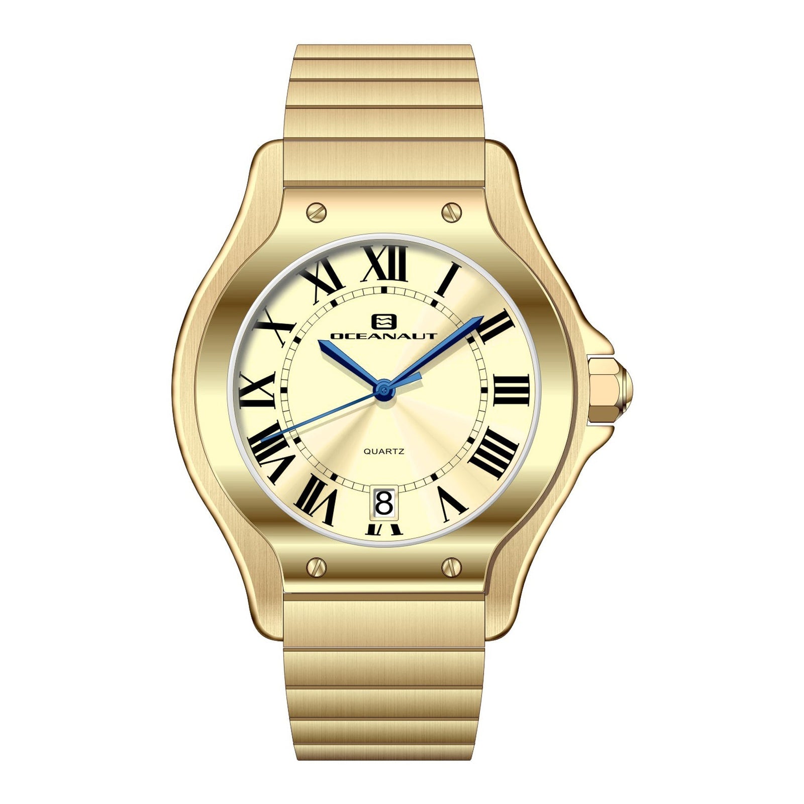 Oceanaut Women's Rayonner Gold Dial Watch - OC1293 by Balec Group