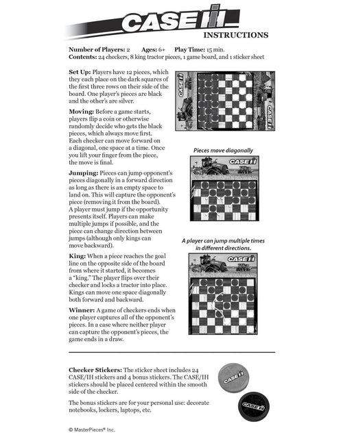 Load image into Gallery viewer, Case IH Checkers by MasterPieces Puzzle Company INC
