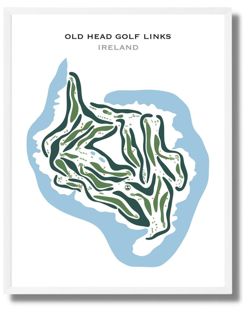 Load image into Gallery viewer, Old Head Golf Links, Ireland - Printed Golf Courses by Golf Course Prints
