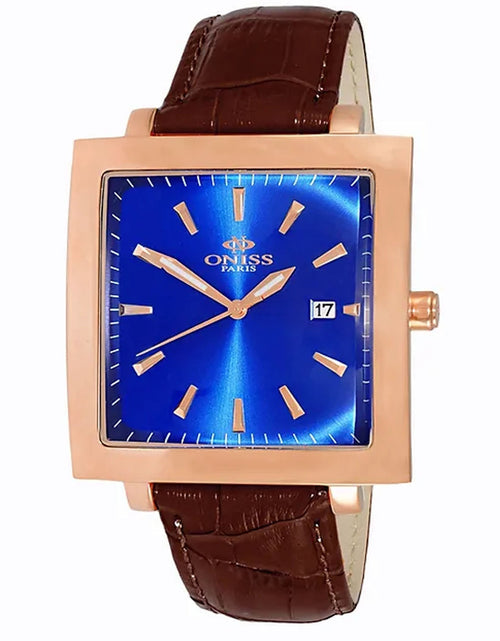 Load image into Gallery viewer, Oniss Men's Quad Blue Dial Watch - ON4444-MRGBU by Balec Group
