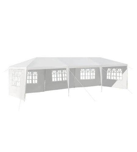 10 x 30 Feet Canopy Tent with 5 Removable Sidewalls for Party Wedding