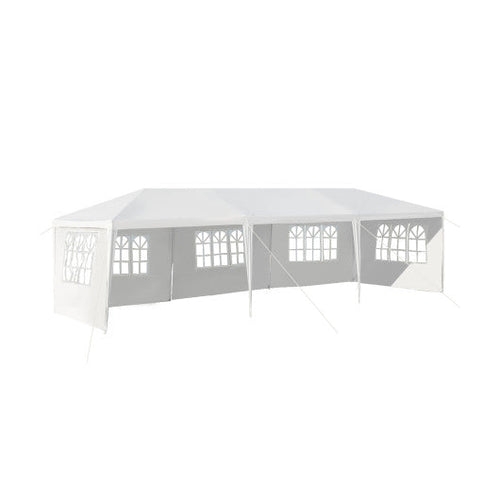 Load image into Gallery viewer, 10 x 30 Feet Canopy Tent with 5 Removable Sidewalls for Party Wedding
