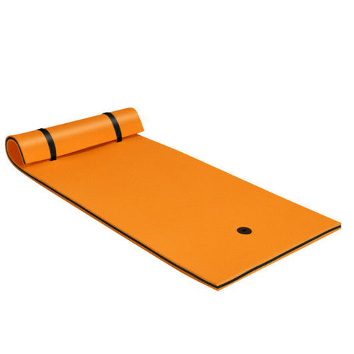 Load image into Gallery viewer, 3-Layer Relaxing Tear-proof Water Mat-Orange
