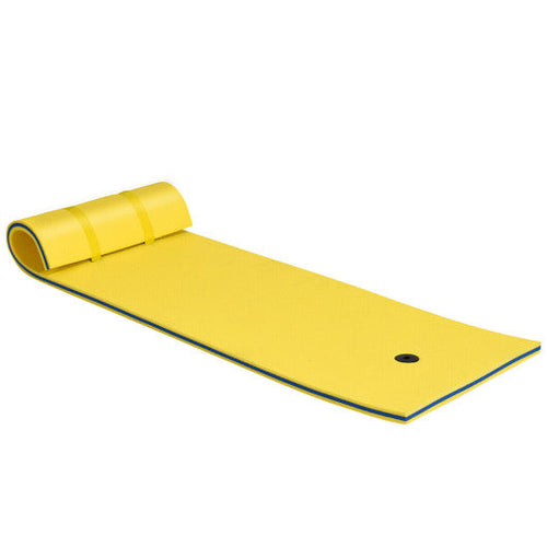 Load image into Gallery viewer, 3-layer Tear-resistant Relaxing Foam Floating Pad-Yellow
