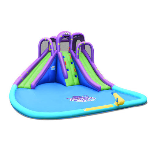 Load image into Gallery viewer, Inflatable Water Park Mighty Bounce House with Pool and 780W Blower
